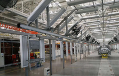 汽車組裝車間kbk軌道安裝